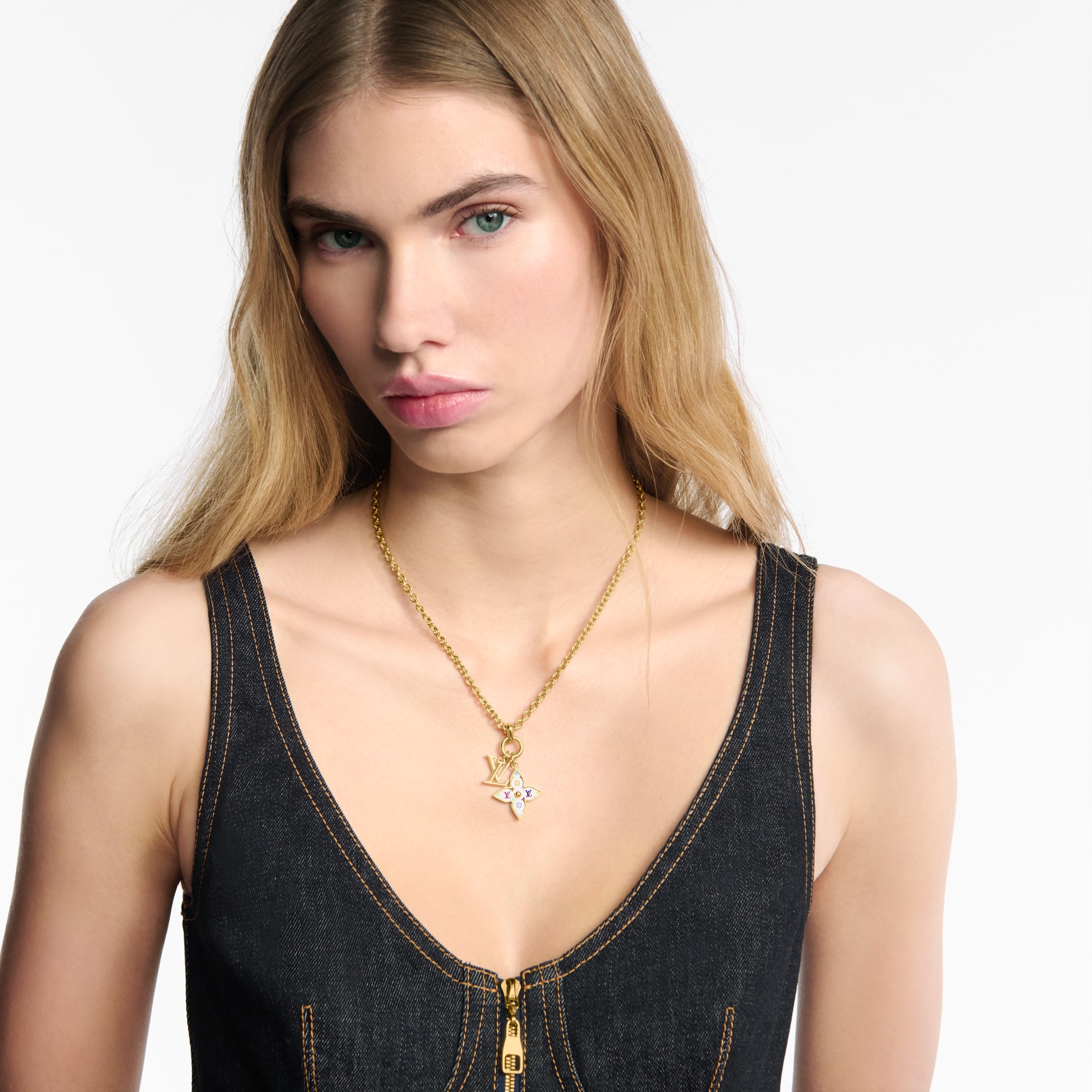 LV x TM Monogram Multicolor Necklace S00 - Women - Fashion Jewelry